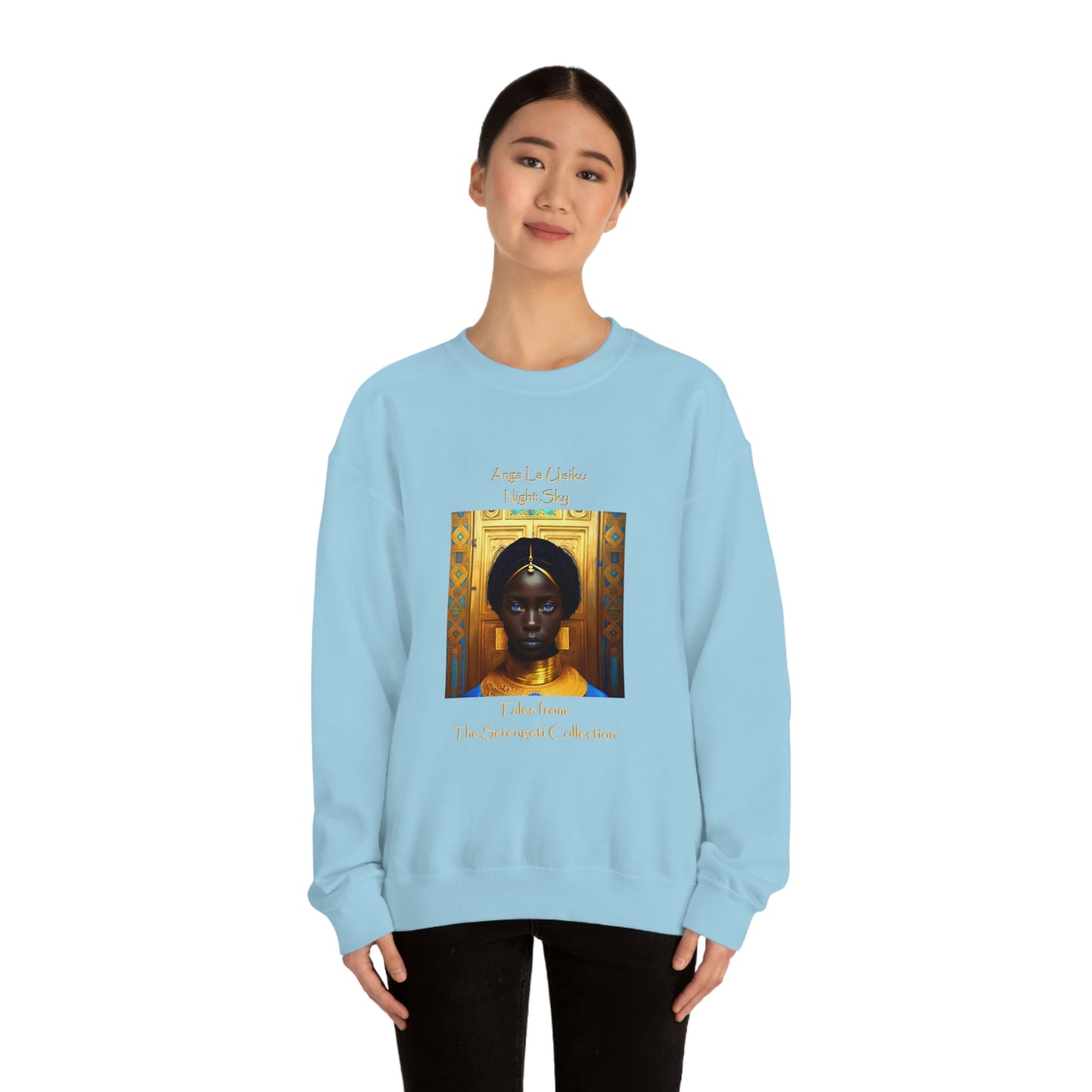 Unisex Heavy Blend™ Crewneck Sweatshirt - Tales from the Serengeti