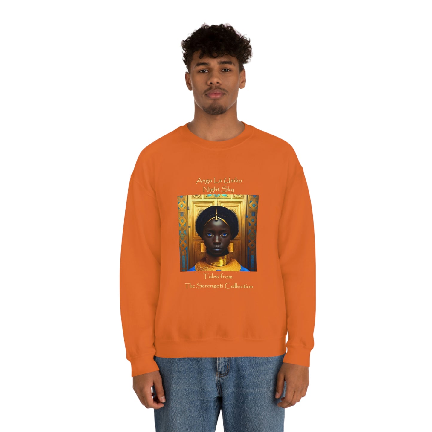 Unisex Heavy Blend™ Crewneck Sweatshirt - Tales from the Serengeti